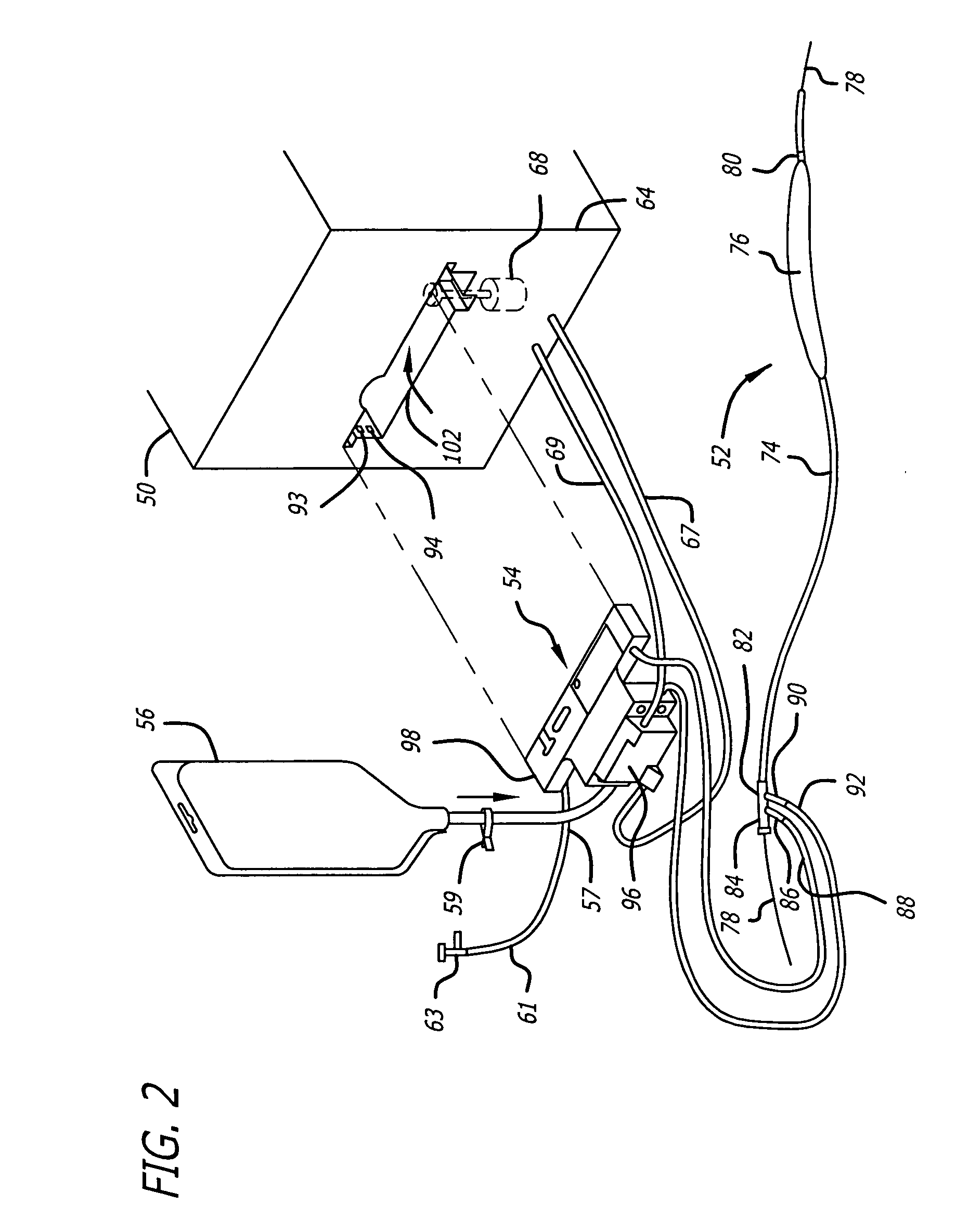 Apparatus and method for providing enhanced heat transfer from a body