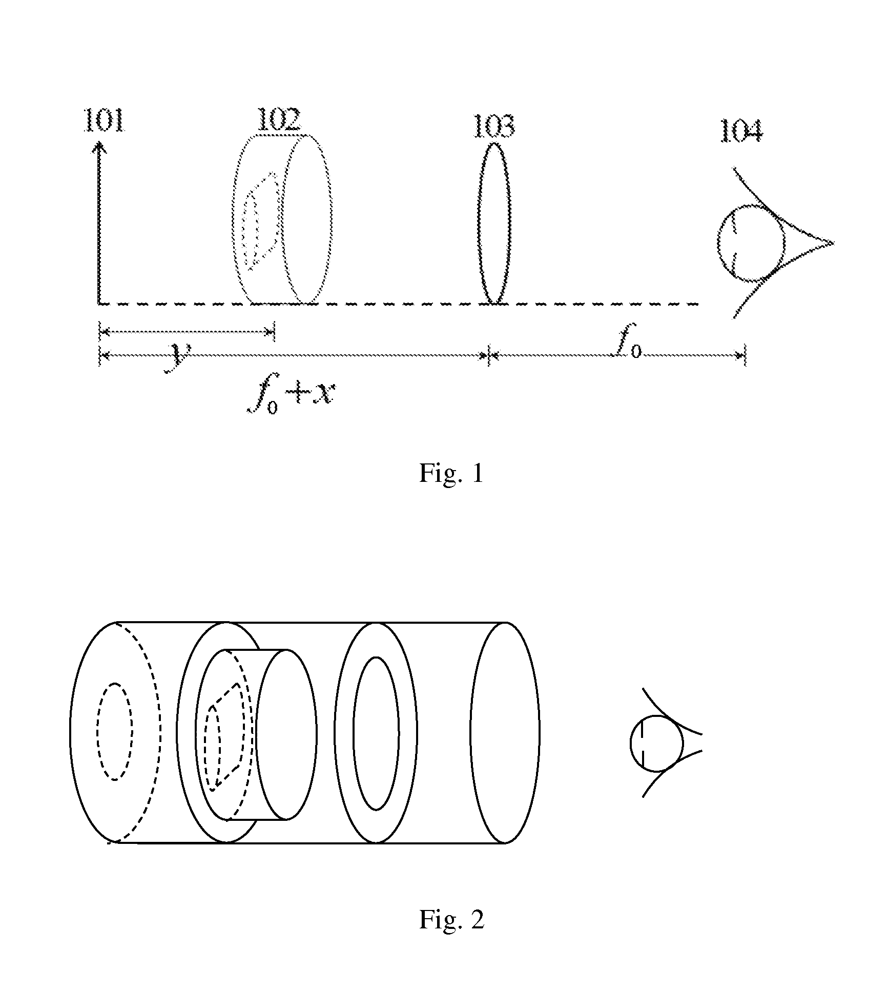 Subjective eye refractometer and refractometry method