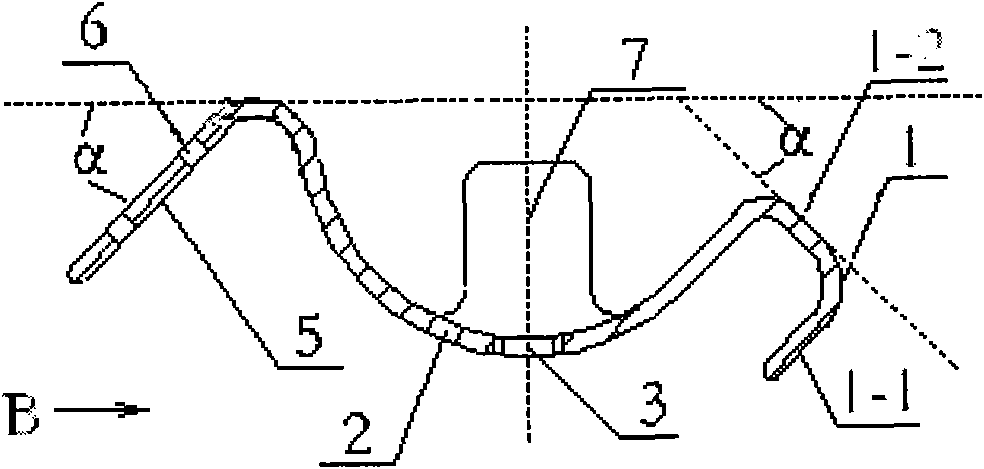 Acetabulum reconstruction bracket for revision of total hip arthroplasty