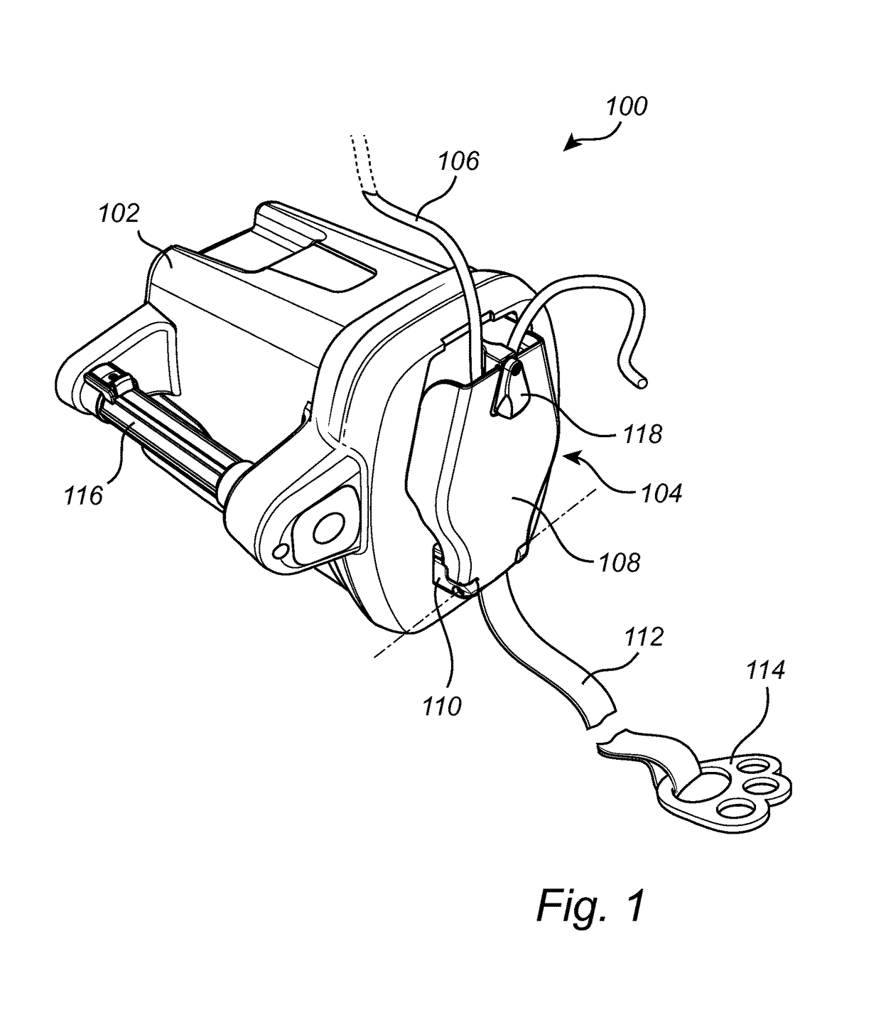 User interface for a portable power driven system