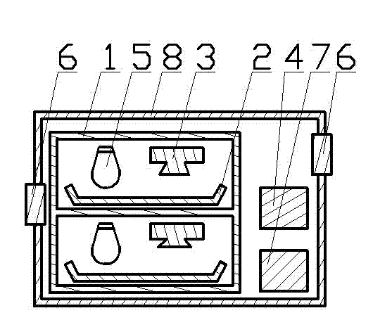 Vegetable sprout cultivation chamber