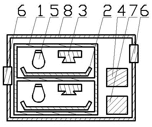 Vegetable sprout cultivation chamber