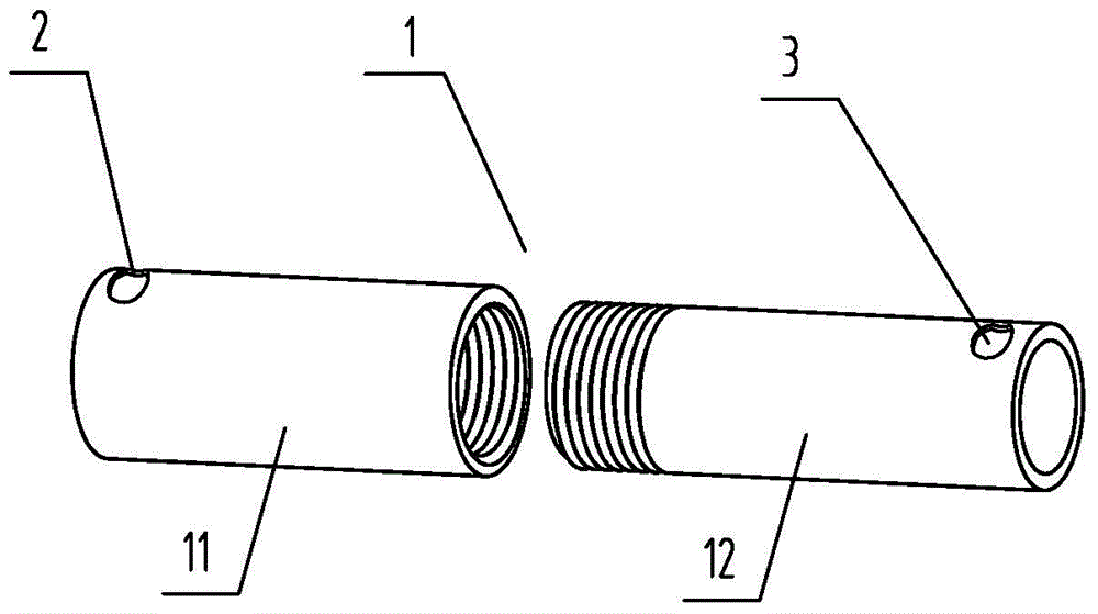 A full grouting sleeve for steel bar connection