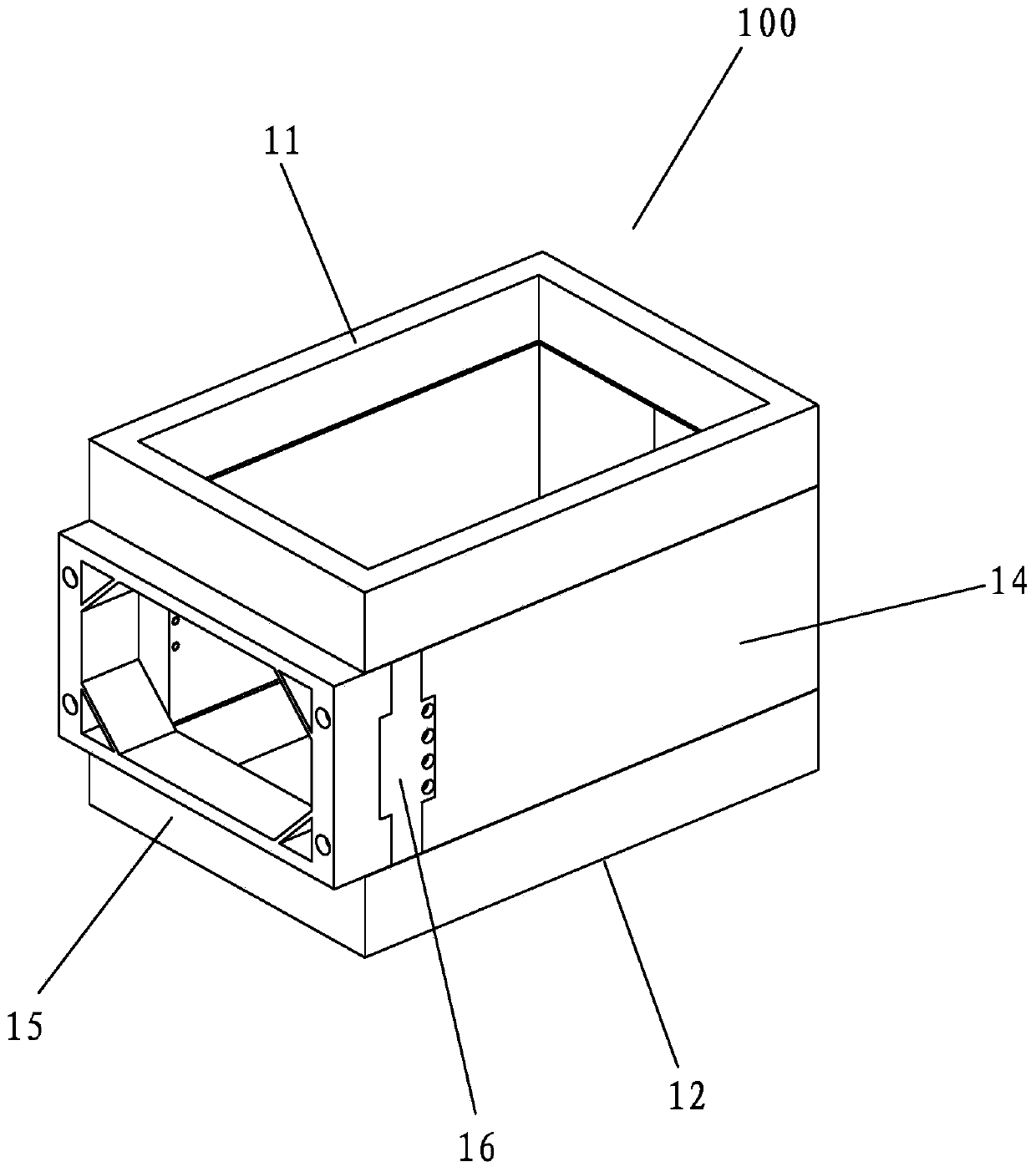 Grouting closestool mold capable of achieving precise and rapid mold closing and opening