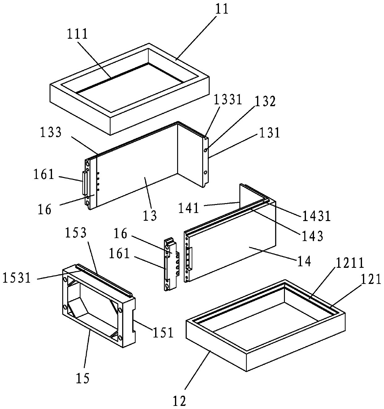 Grouting closestool mold capable of achieving precise and rapid mold closing and opening