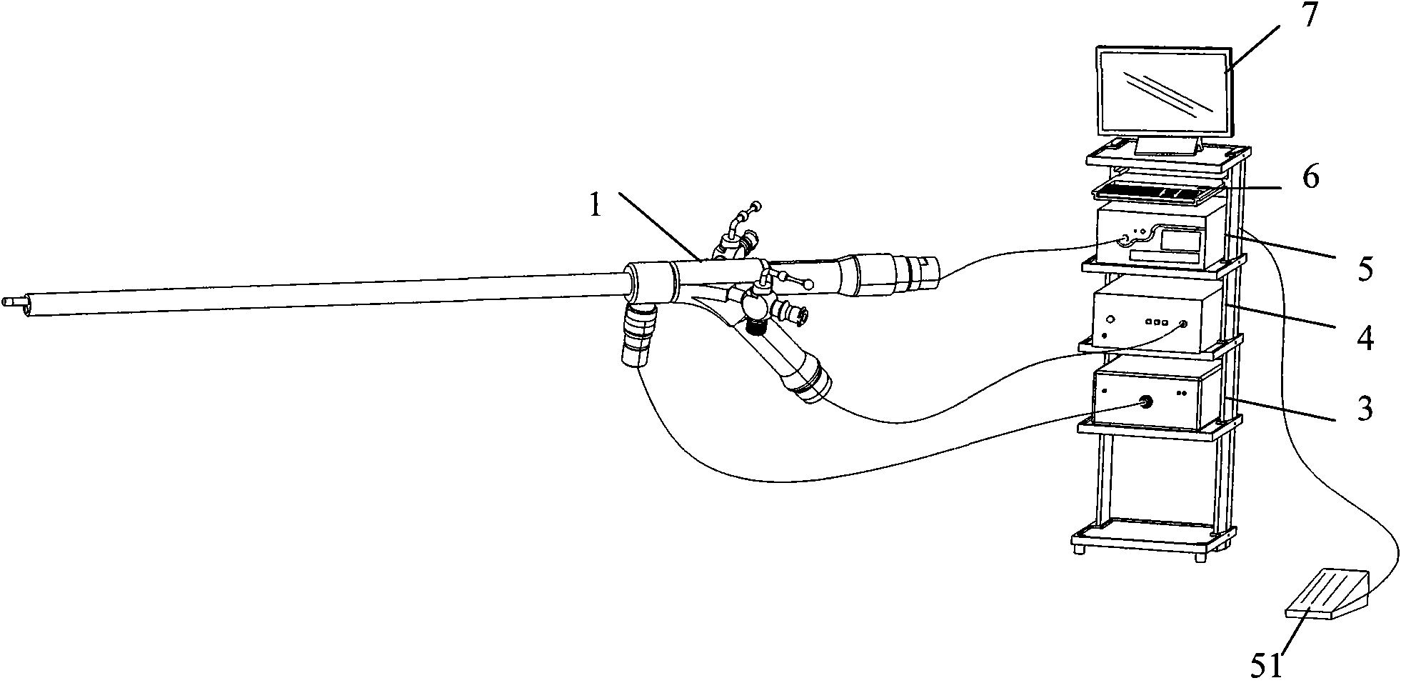 Integrated hard amplifying colposcope system for diagnosis and treatment