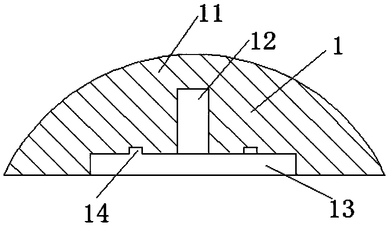 Active ventilation type underwater navigation body test device