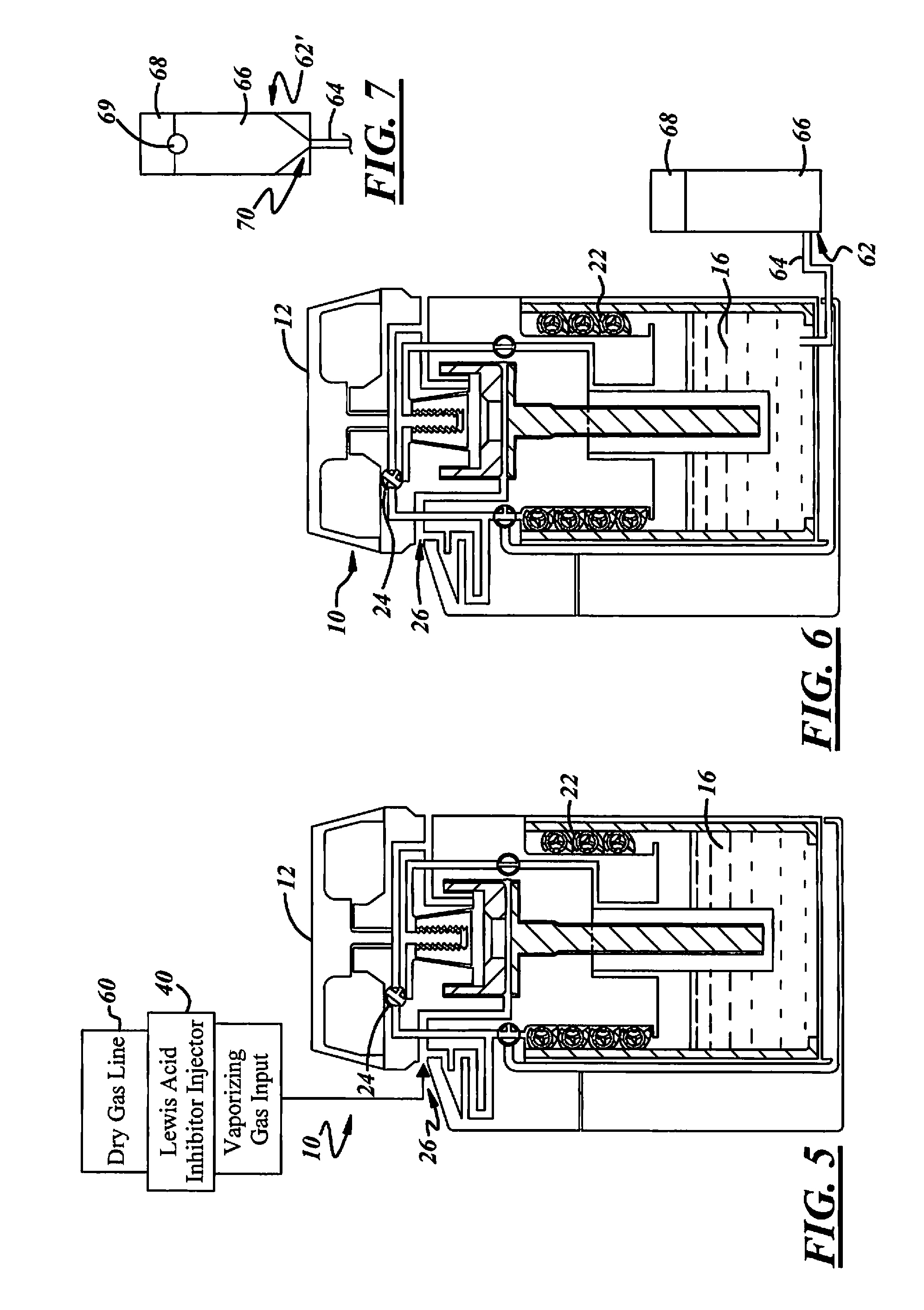 Apparatus for and related method of inhibiting lewis acid degradation in a vaporizer