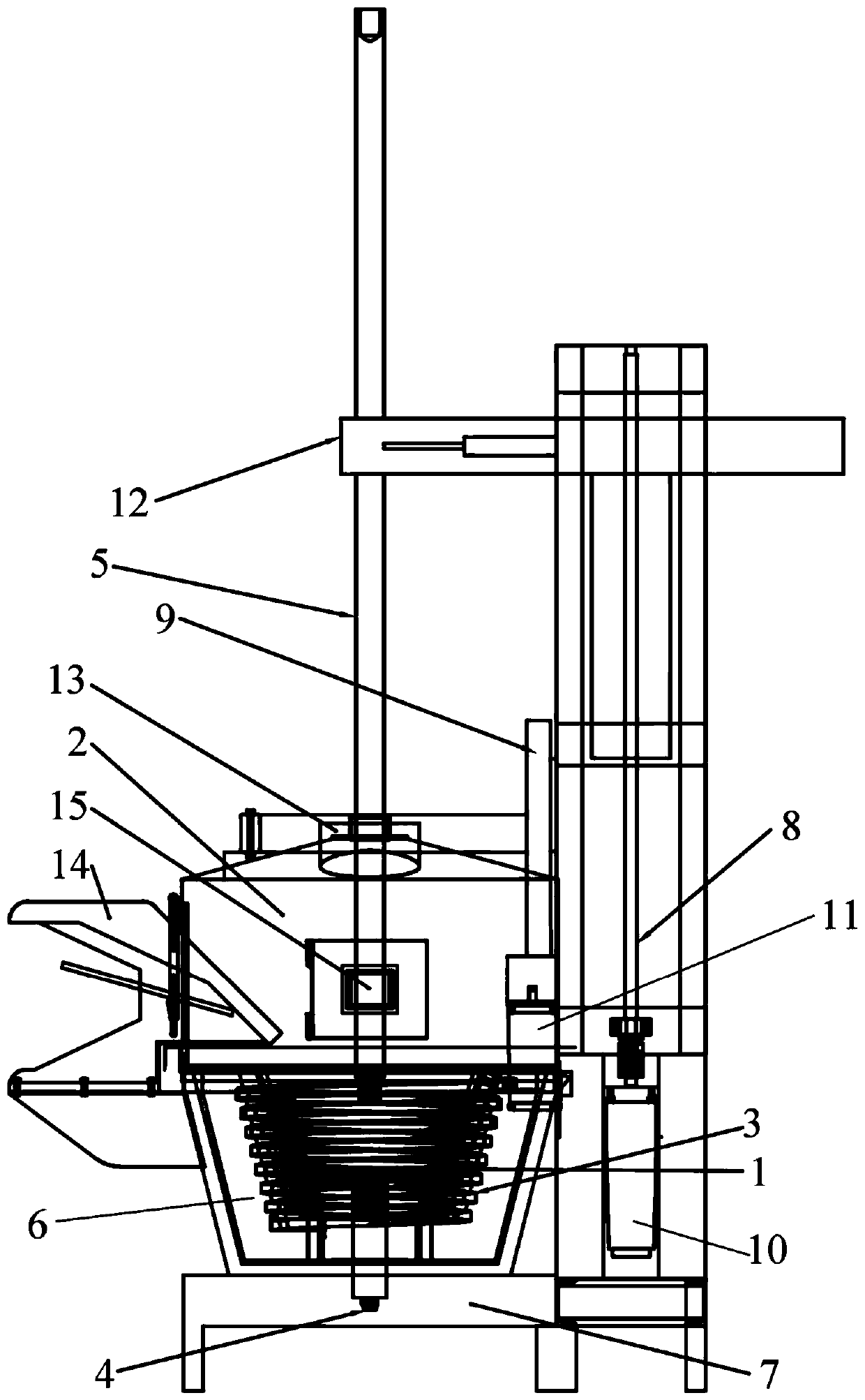 Plasma arc magnetic rotary gasification pulverizing furnace