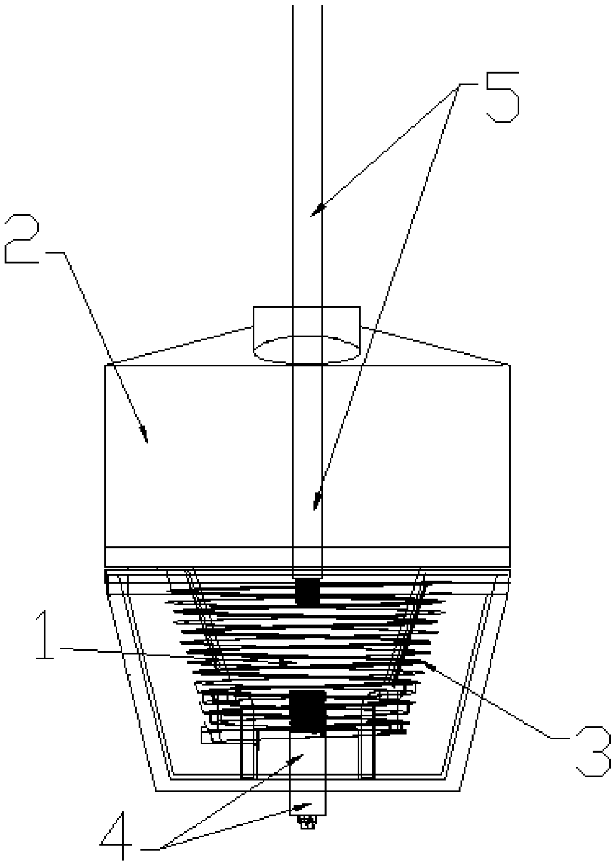 Plasma arc magnetic rotary gasification pulverizing furnace