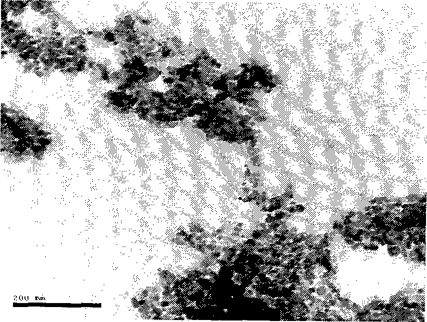 Method for coating carbon nano-tube with metal doped zinc oxide nano-particle