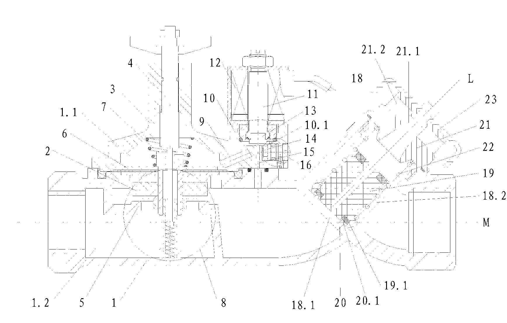 Anti-siphon backflow guide-type electromagnetic valve