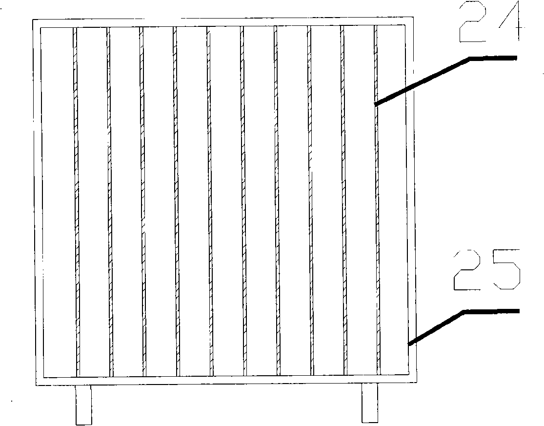 Inverted denitrification process film bioreactor