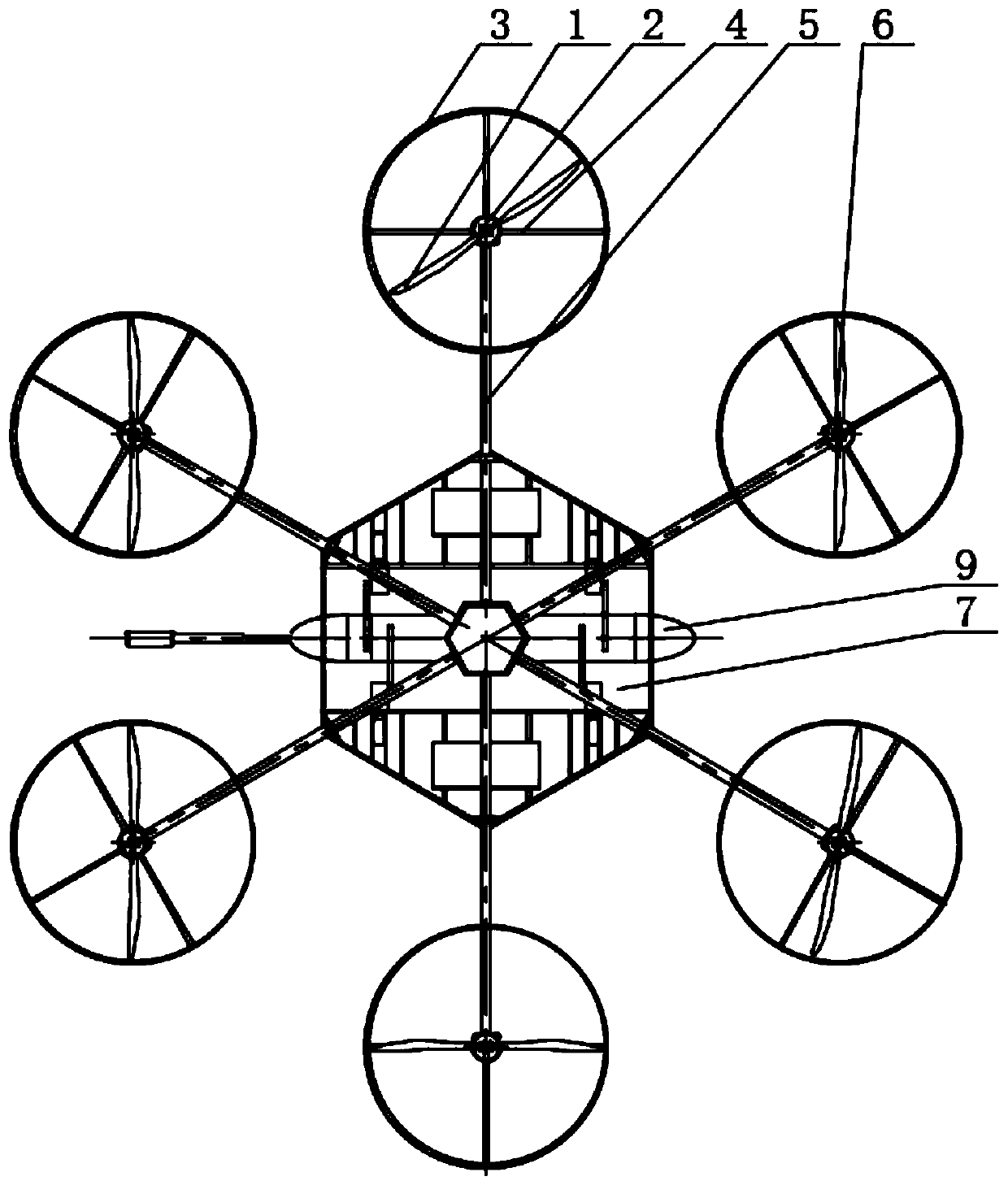 Deployment and recovery device for flying suspended underwater glider