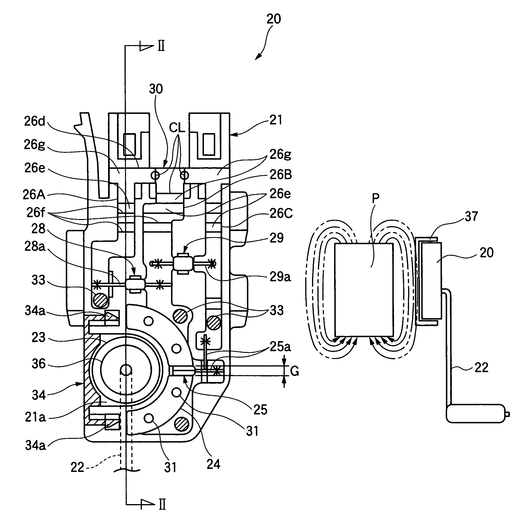 Non-contact type liquid level sensor