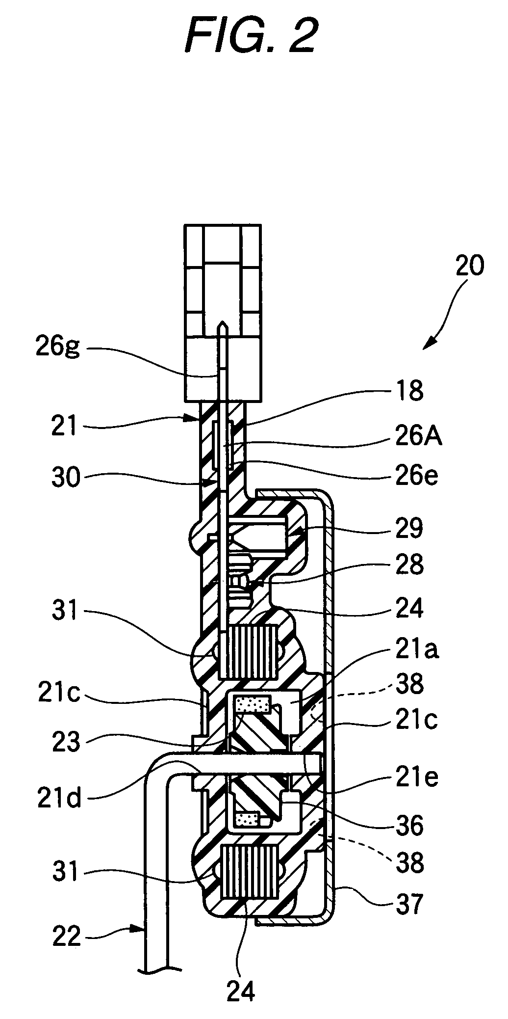 Non-contact type liquid level sensor