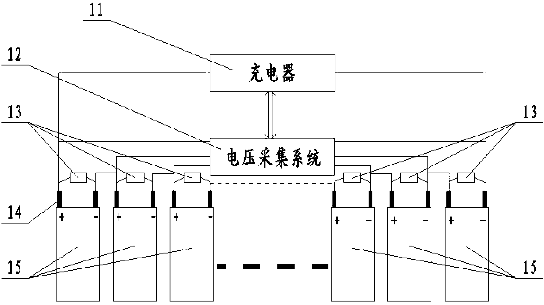 Intelligent balancing management system for batteries