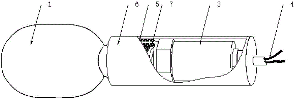 Liquid-filled soil stress test device and test method