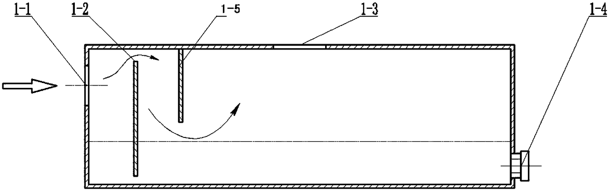 Self-priming packing decontamination device