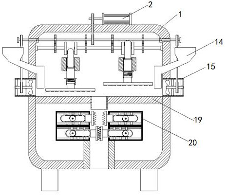 Injection molding pre-machining device for preparing HAC-ECM porous orientation support