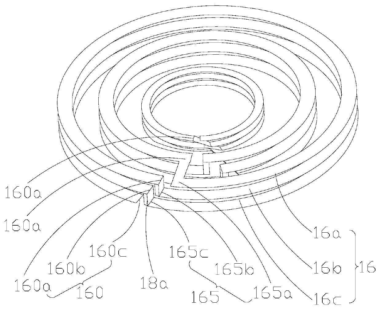 Induction coil for wireless electric energy transmission, manufacture method, and wireless charging system