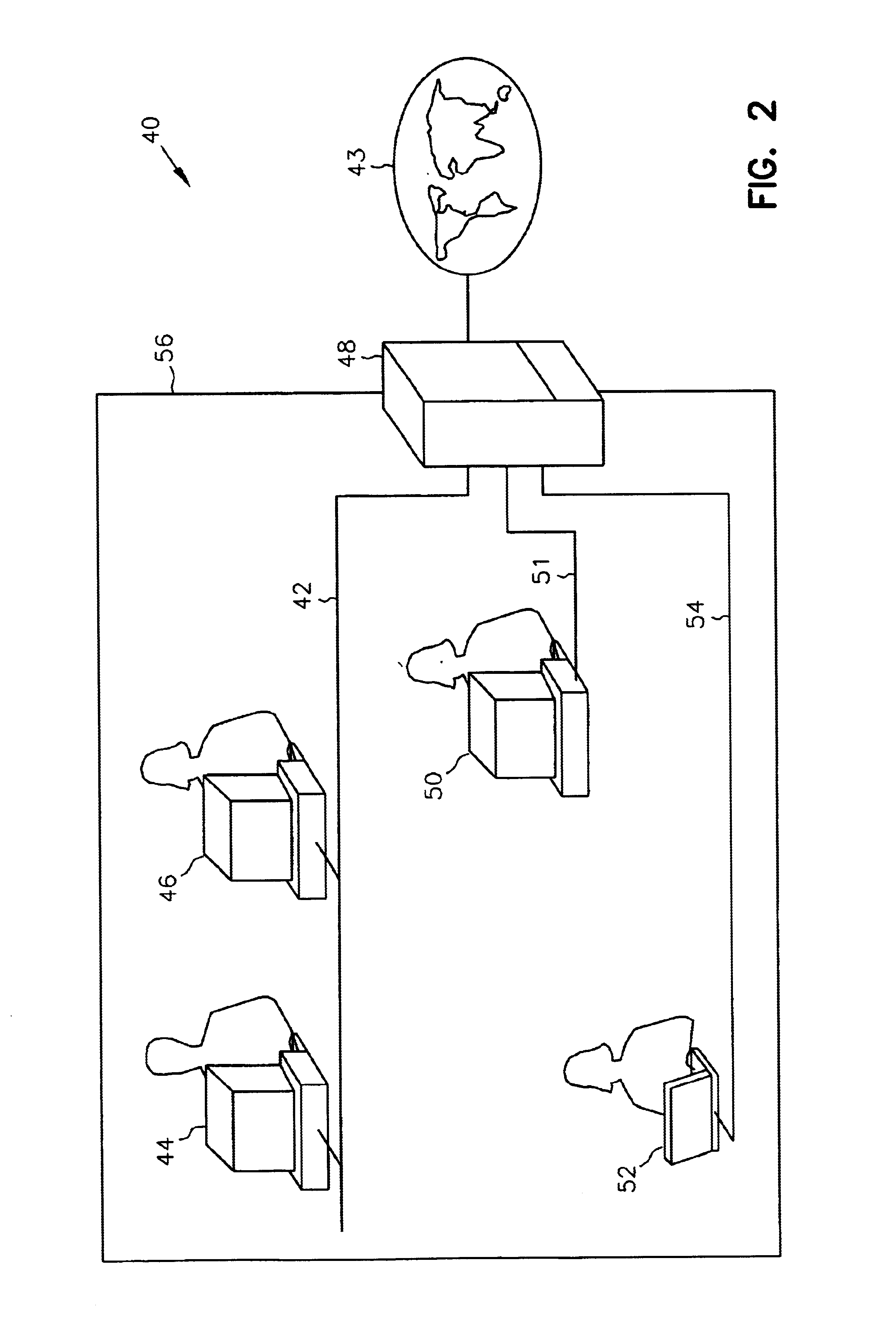 System and method for providing secure internetwork services via an assured pipeline