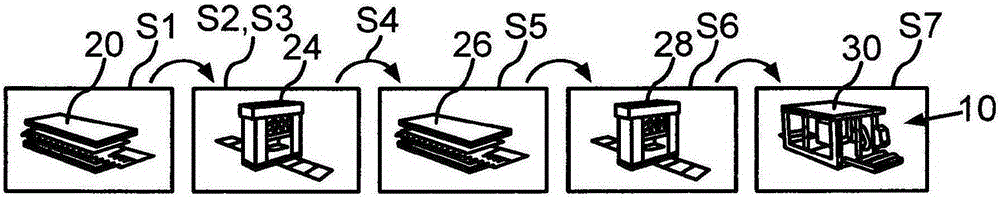 Process and installation for producing a press-hardened sheet steel component