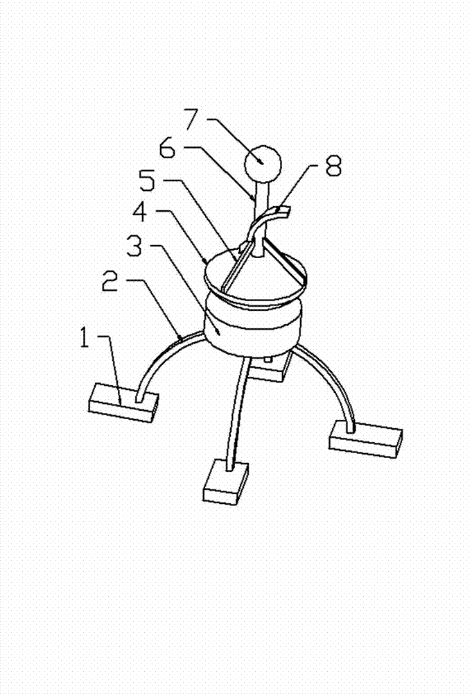 Beacon for ship navigation