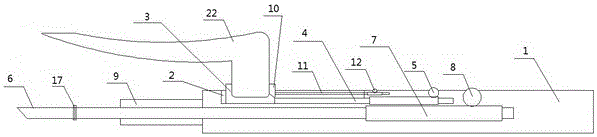 Scalpel for augmentation rhinoplasty