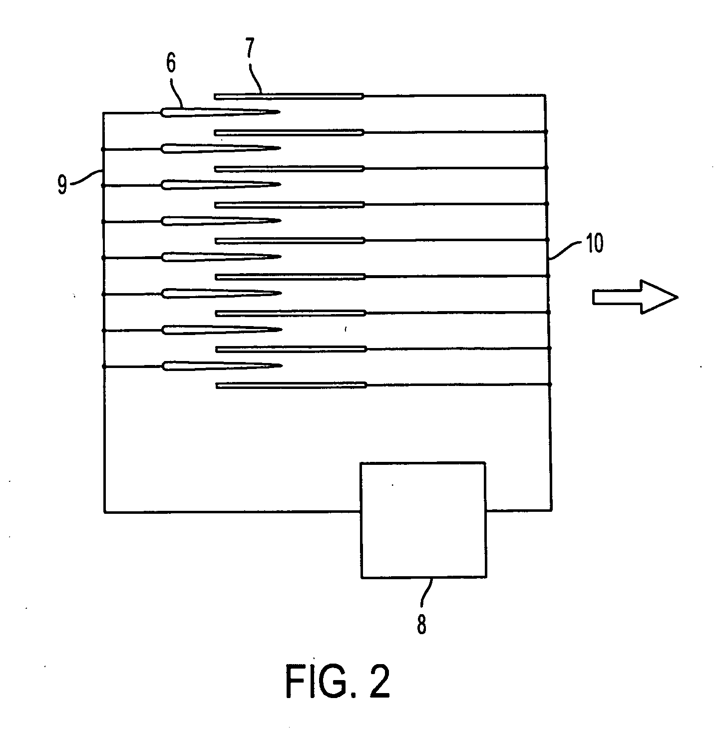 Electrostatic fluid accelerator