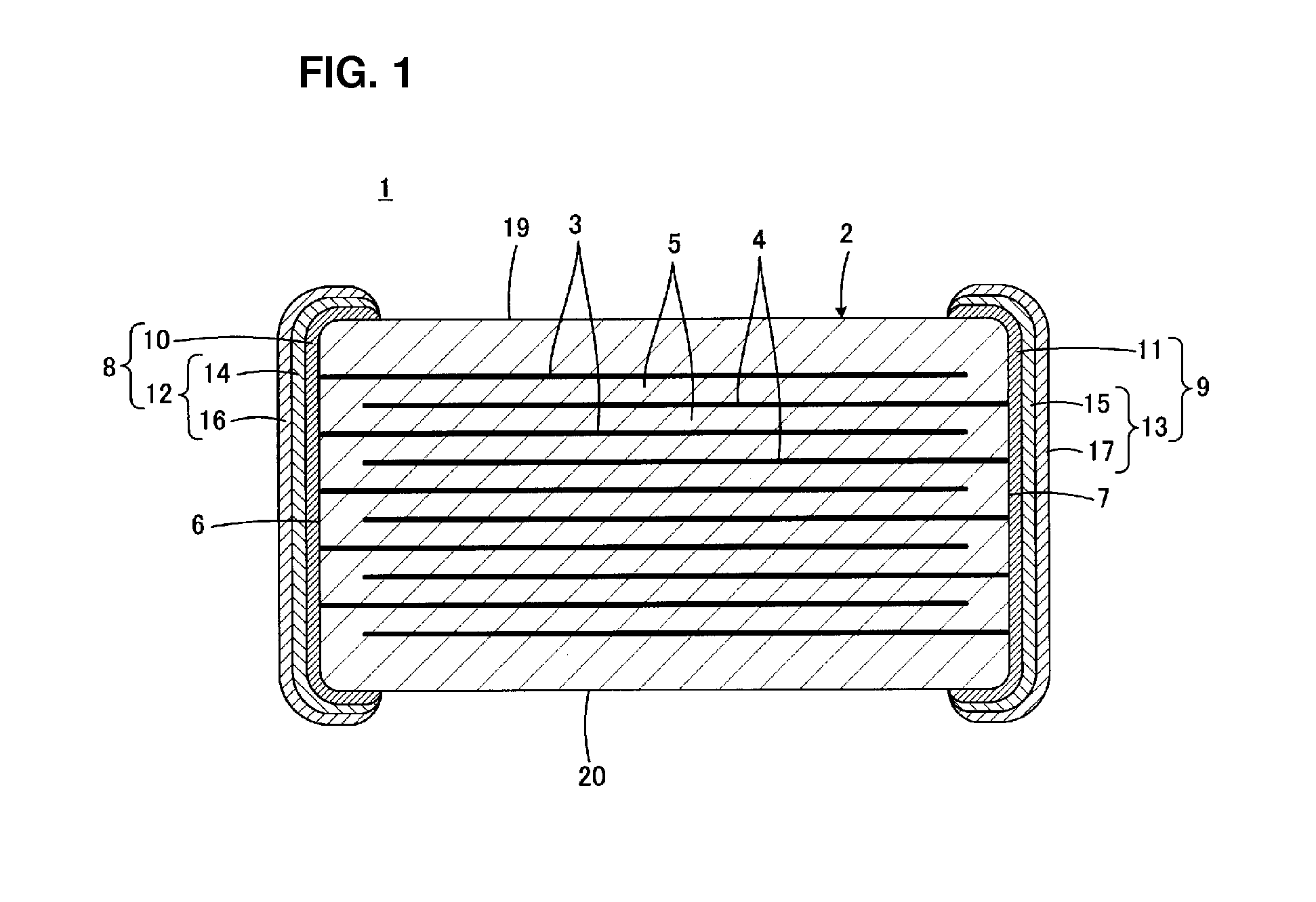 Laminated ceramic electronic component and manufacturing method therefor