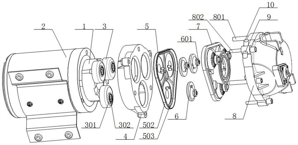 Self-priming pump with sealing mechanism