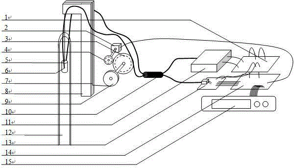 Optical fiber liquid level dynamic monitor