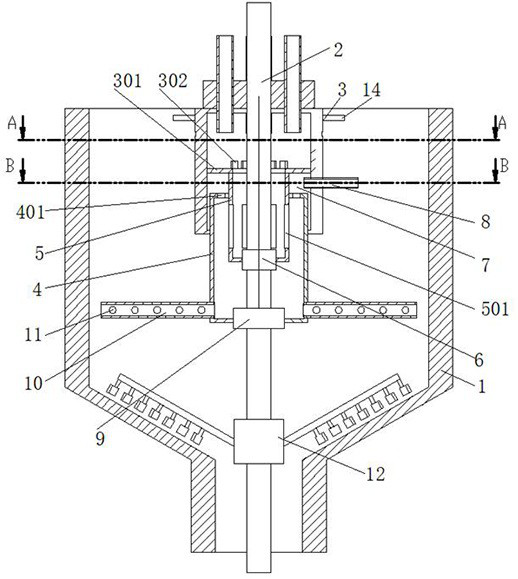 A beneficiation thickener