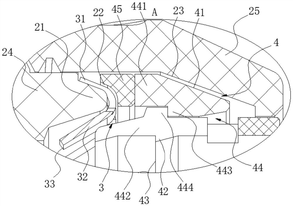 Connector and pipe taking device