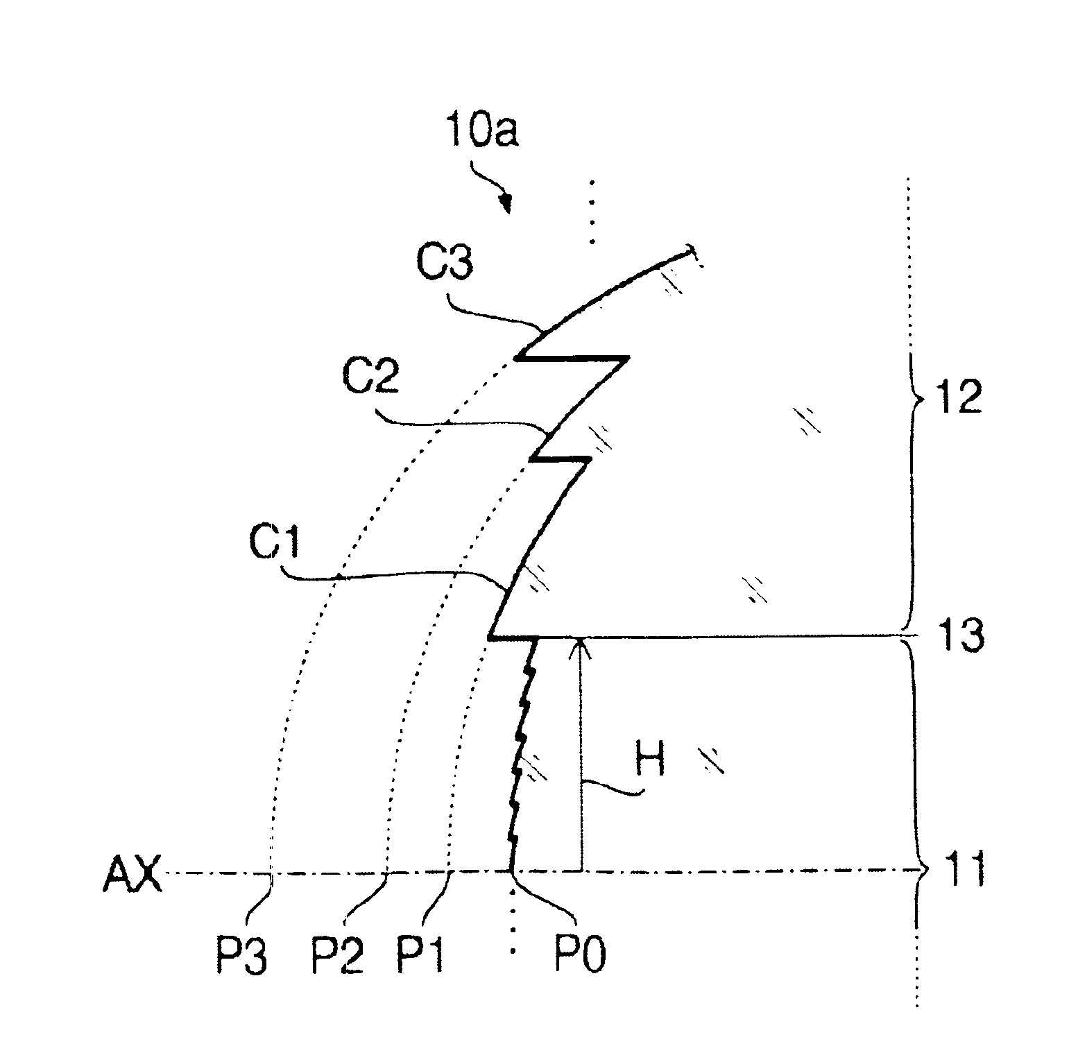 Objective lens for optical discs