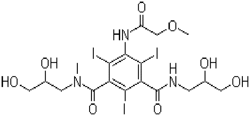 Method for extracting iopromide efficient degrading bacterium