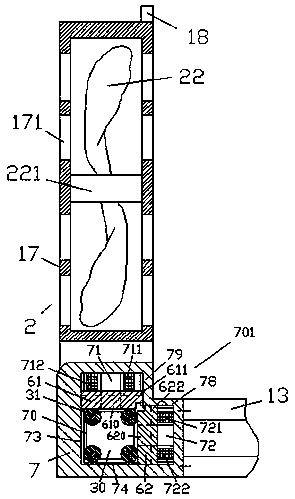 Electric power component installation device with suction disc