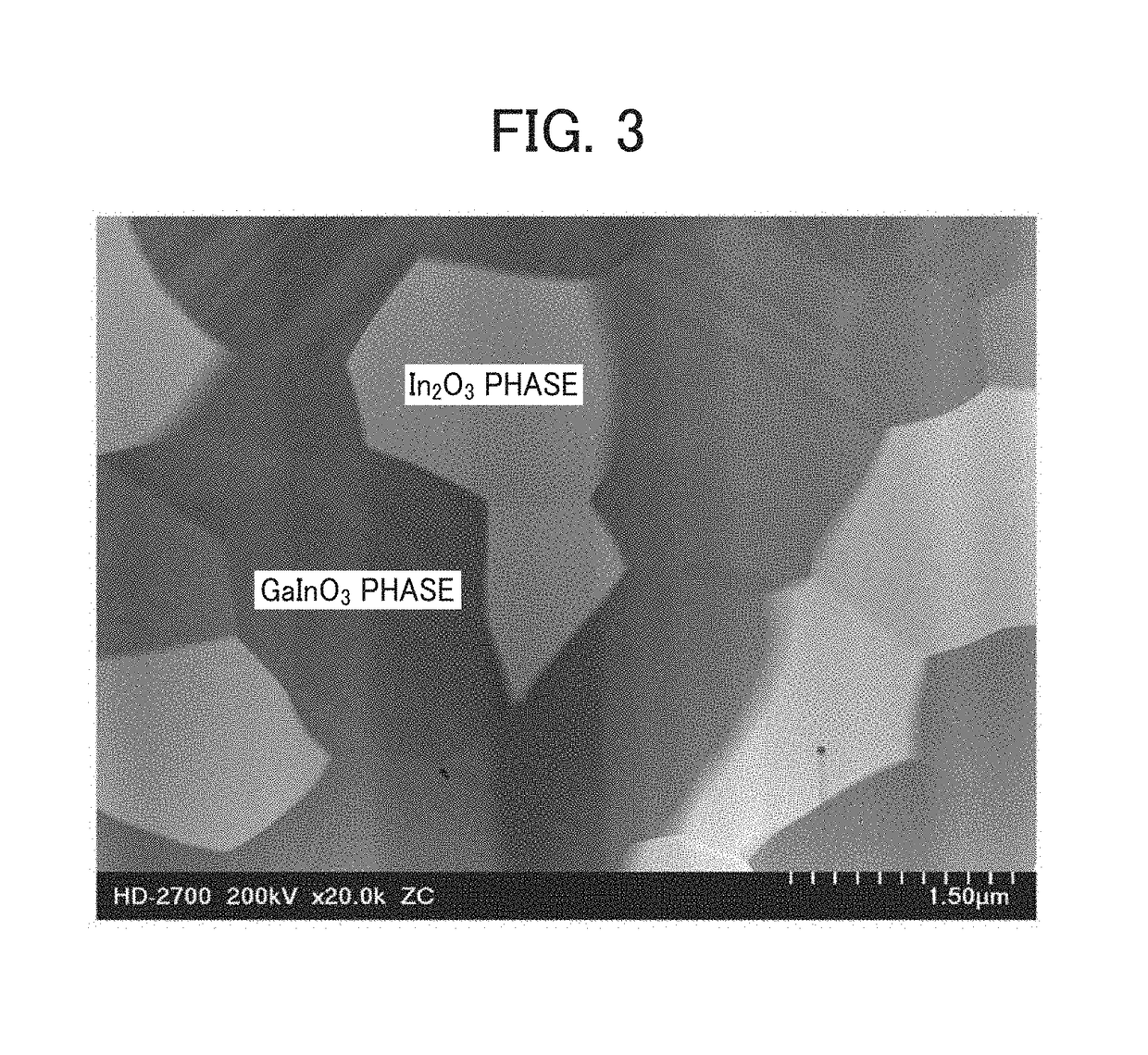 Oxide sintered body, sputtering target, and oxide semiconductor thin film obtained using sputtering target