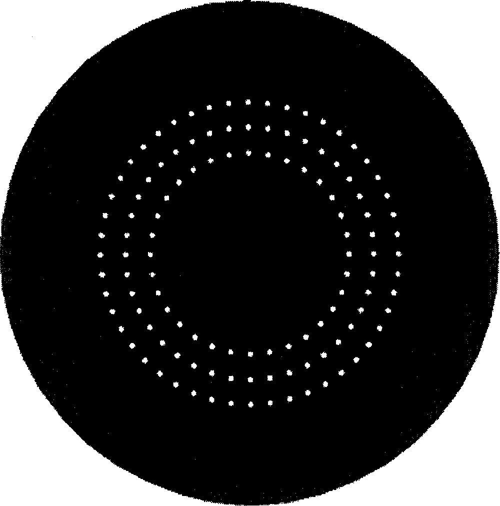 Single material plastic (polymer) optical fiber and its producing method