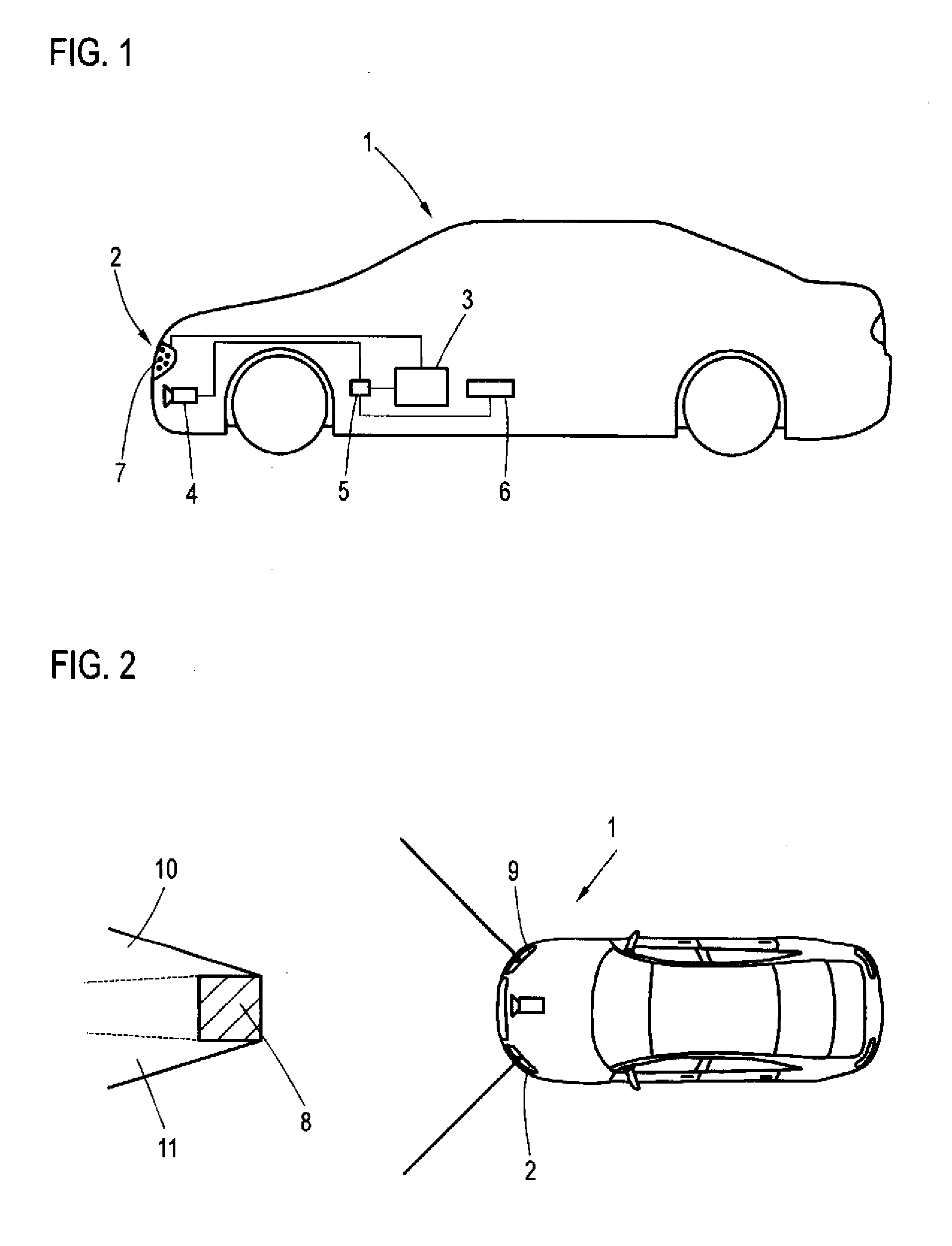 Motor vehicle with a driver assistance system and method of operating a driver assistance system