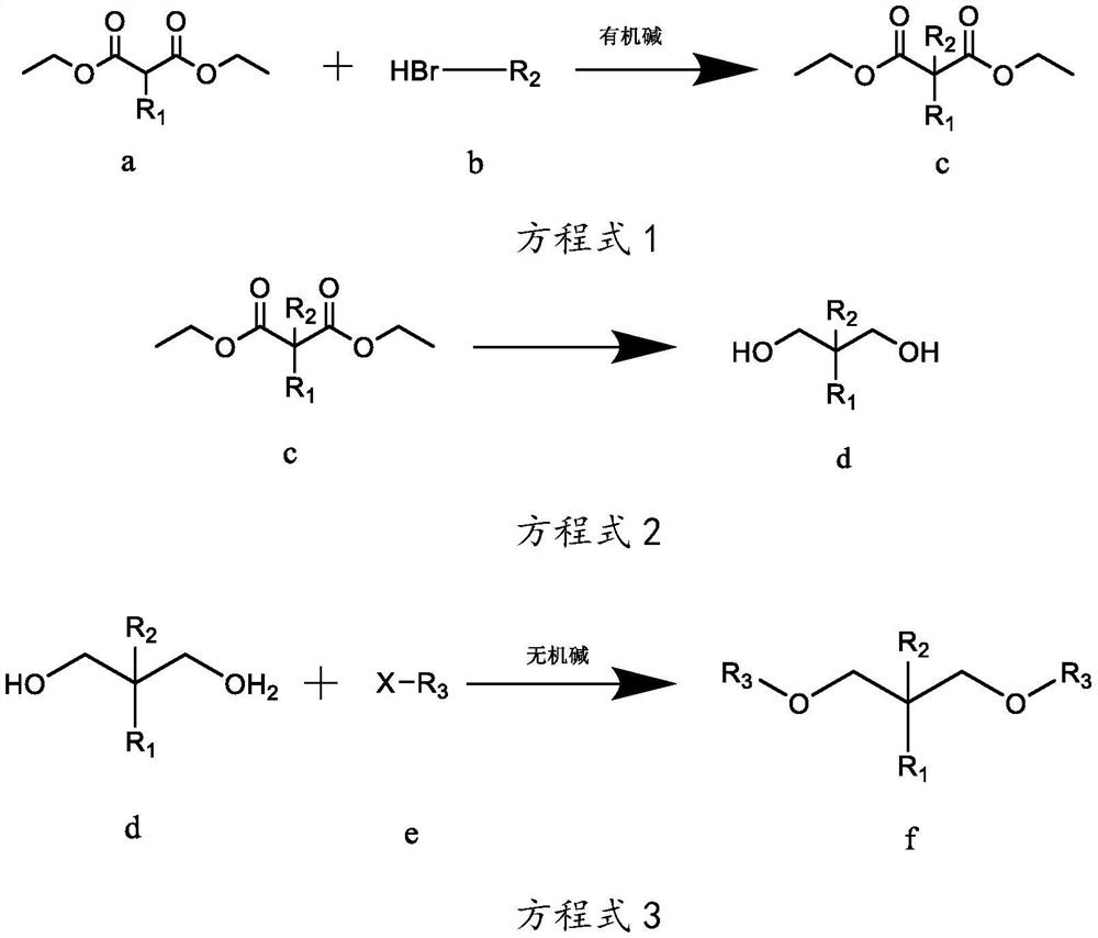 Preparation method of alkyl-substituted diether type electron donor