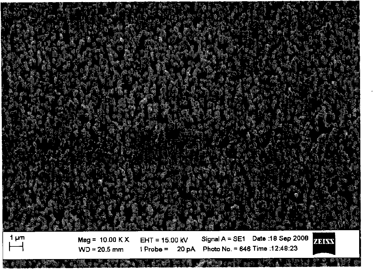 CuPc/ZnO organic/inorganic compound solar battery and preparation method thereof