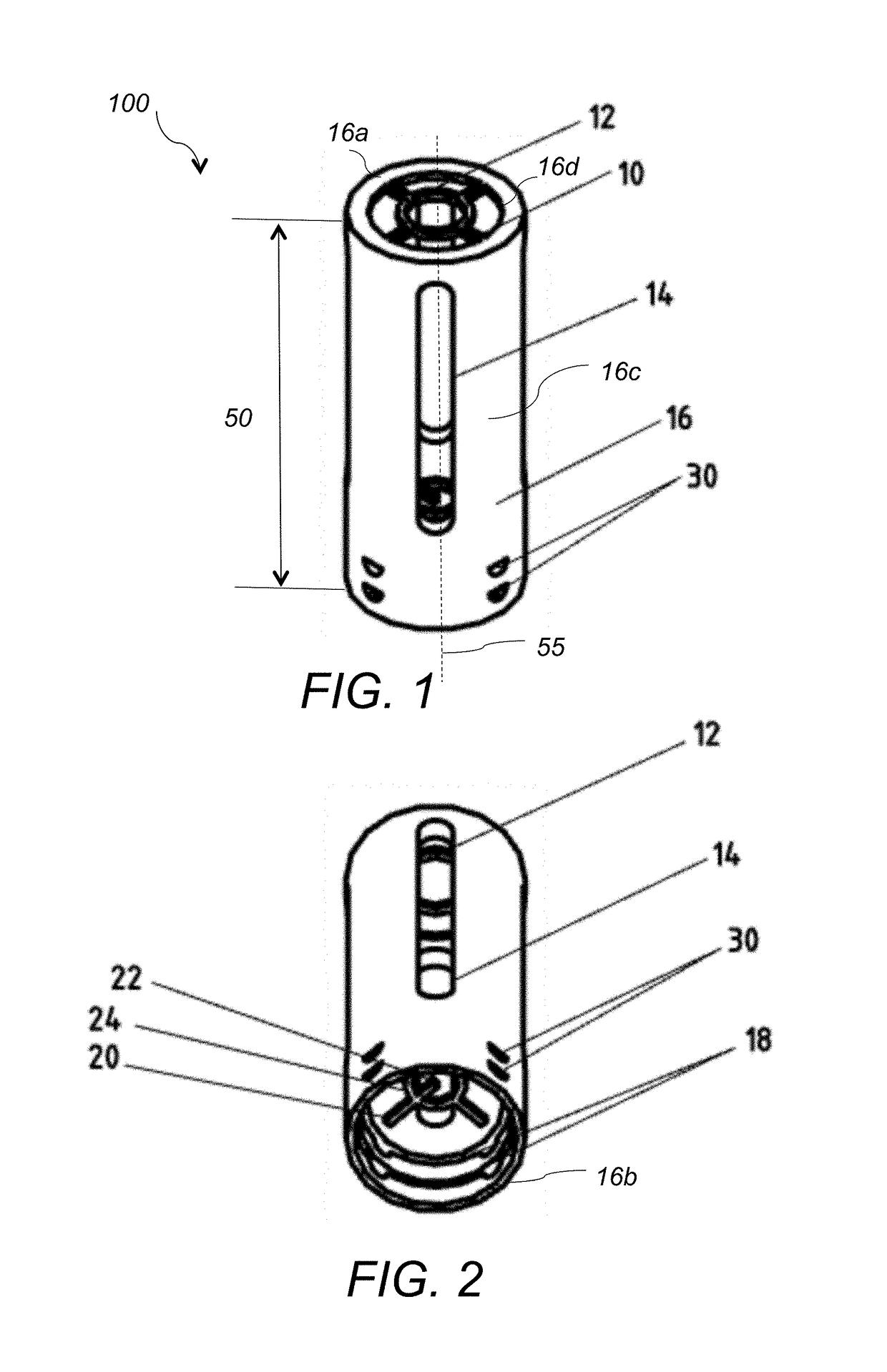 Device and method for trephine alignment