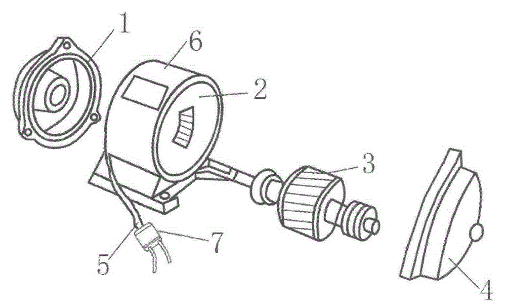 220V single-phase DC series excited motor