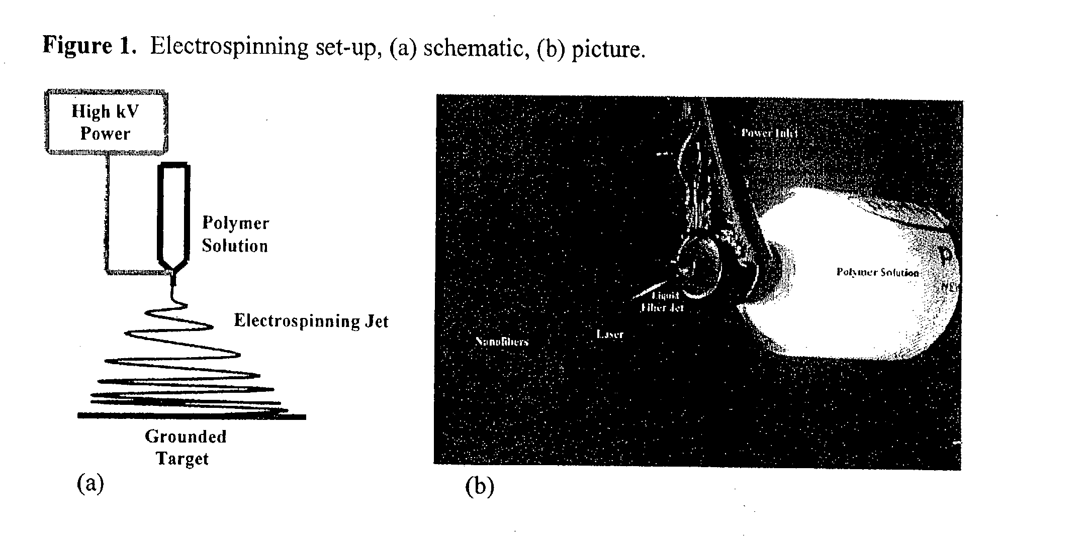 Production of nanowebs by an electrostatic spinning apparatus and method