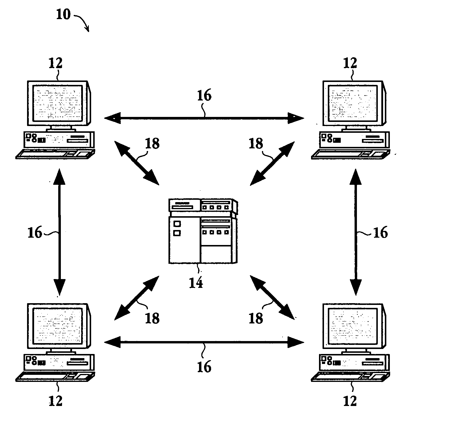 Connectionless TCP/IP data exchange