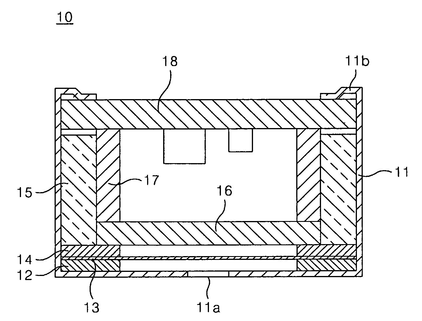 Dual base of an electret condenser microphone and electret condenser microphone using the same