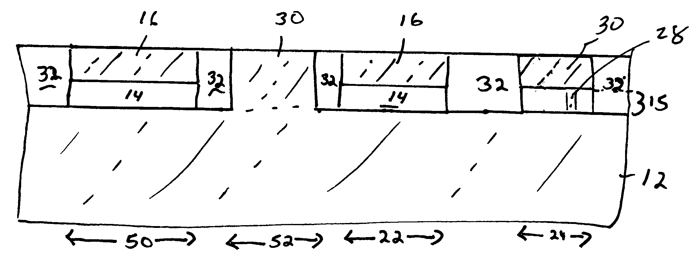 Structure and method of fabricating a hybrid substrate for high-performance hybrid-orientation silicon-on-insulator CMOS devices