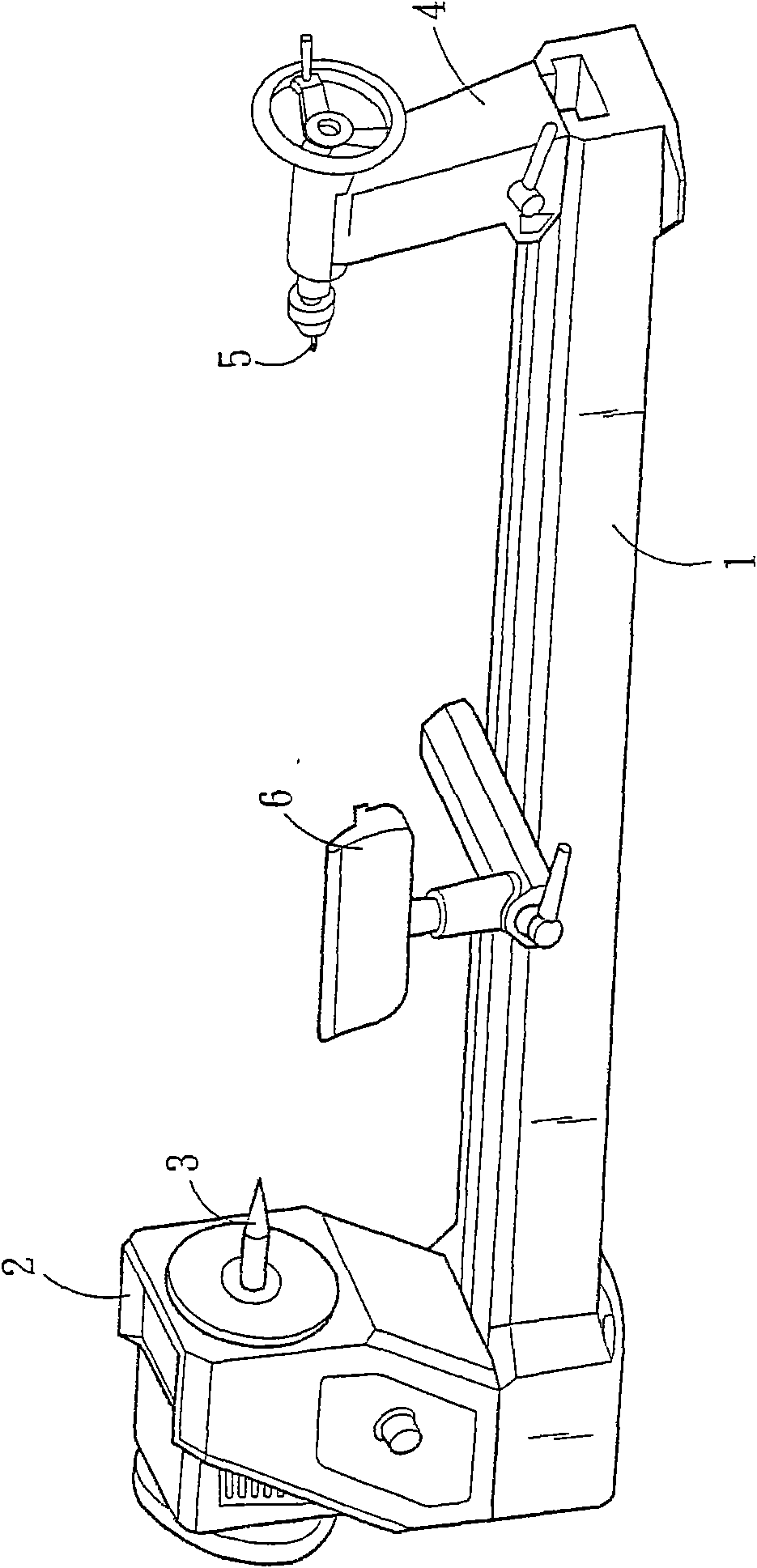 Adjustable wood lathe